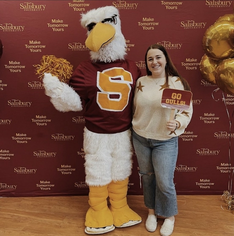 Graduating senior Sawyer Hudson has committed to attending Salisbury University in the fall.