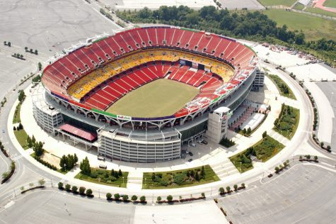 FedEx Field, home of the now-Washington Commanders of the NFL, in Landover, Md.