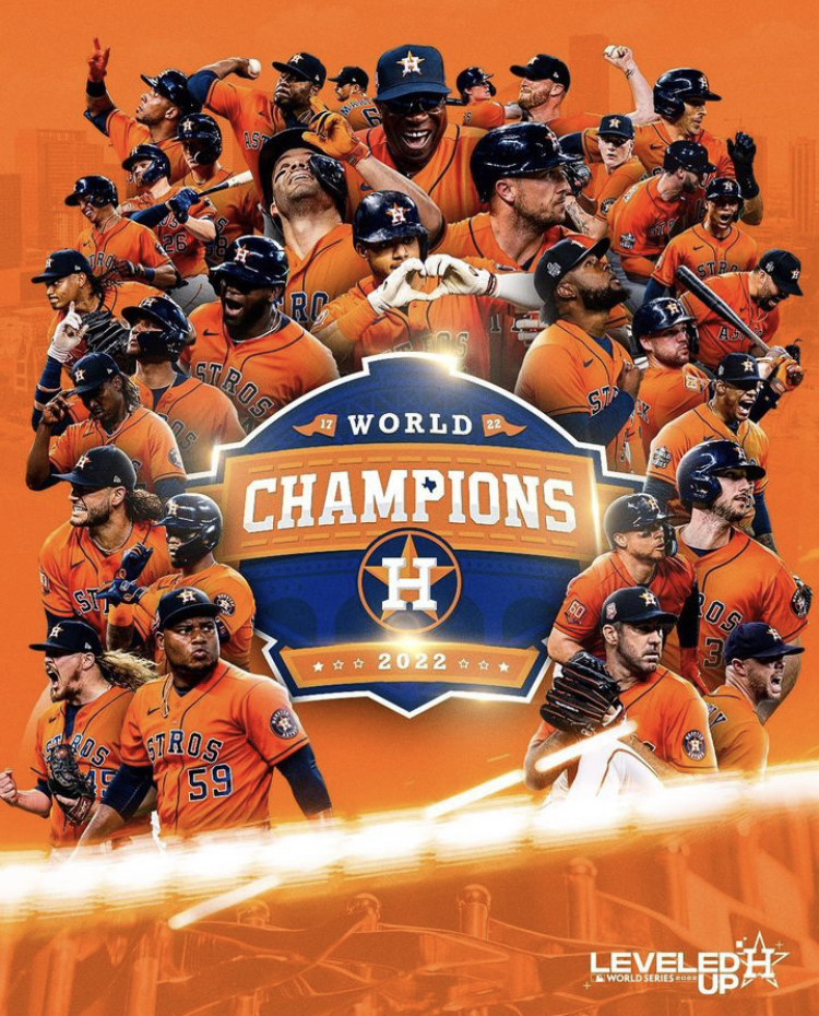 Jeremy Pena Houston Astros 2022 World Series Champions Orange