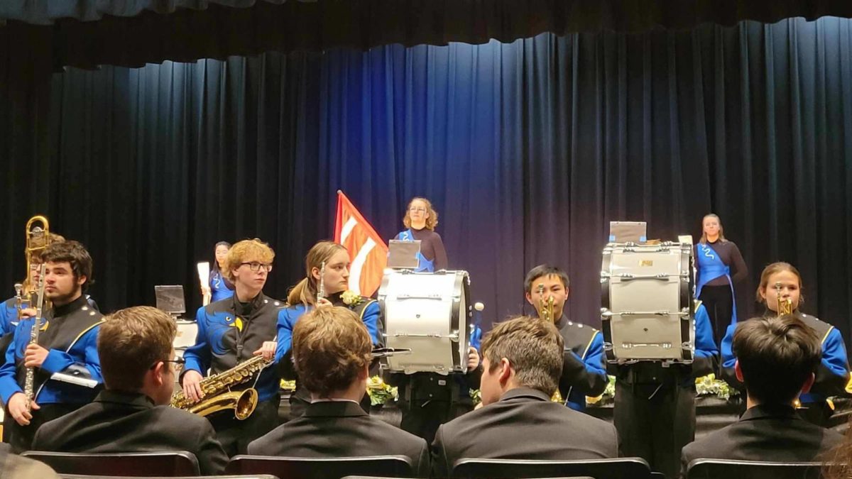 Student musicians performed at the Winter Concert at Stephen Decatur High School on Dec. 19, led by director J.D. Foell.