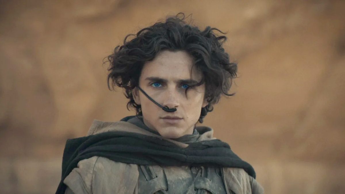 Timothée Chalamet stars on the big screen in Dune: Part Two.