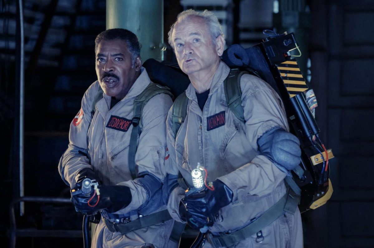 Ernie+Hudson+and+Bill+Murray+reprise+their+iconic+ghost-busting+characters+Winston+Zedmore+and+Dr.+Peter+Venkman+in+the+2024+franchise+sequel+Ghostbusters%3A+Frozen+Empire.